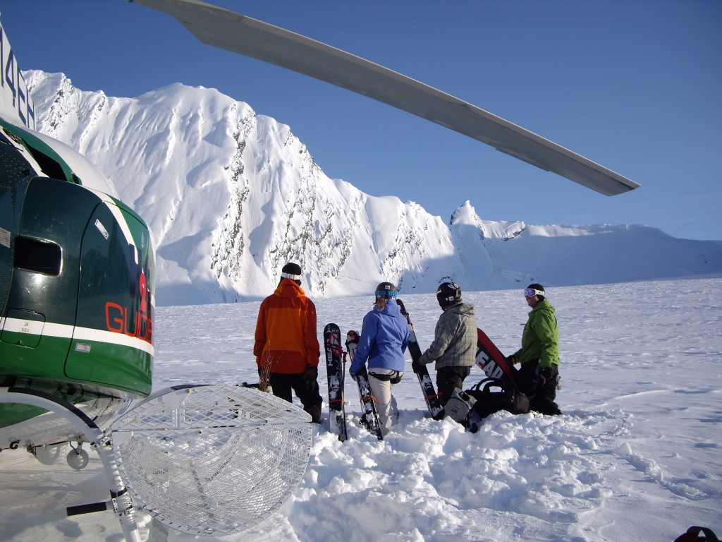heli-skiing alaska, helicopter skiing valdez Alaska