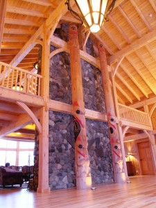 Heliskiing Canada, Heli Ski Canada Skeena Lodge interior