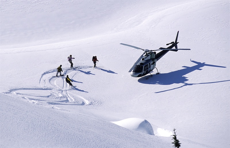 heliskiing, helicopter skiing canada
