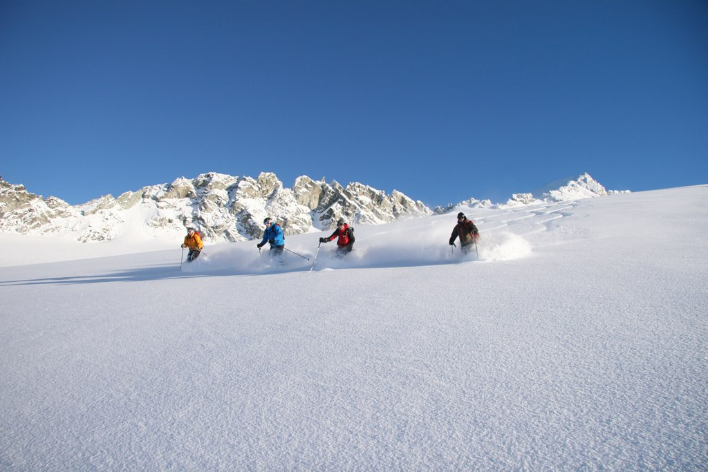  what is heli-skiing with friends