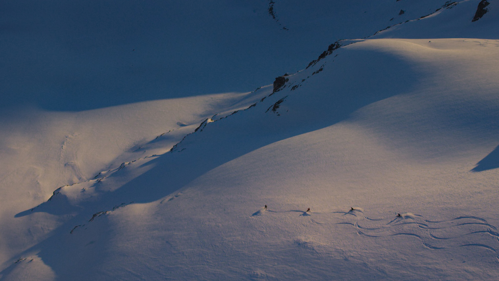 Great Bear Heli Skiing Tracks 