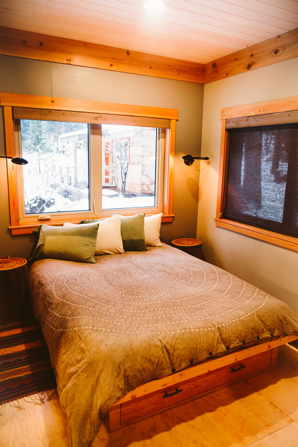 Great Bear Heli Skiing bedroom 