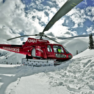 Last Frontier Heli Skiing Red Helicopter, Bell 2 Lodge Last Frontier Heli Skiing Bell 2 Lodge