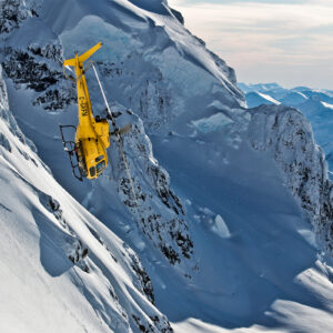 Last Frontier Heli Skiing Diving Helicopter, Bell 2 Lodge Last Frontier Heli Skiing Bell 2 Lodge