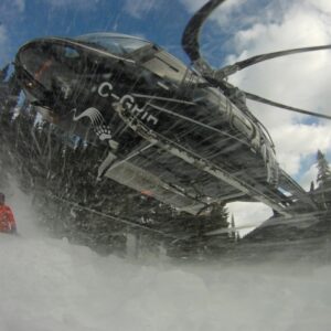 Bearpaw Heli Skiing chopper