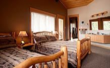 Crescent Spur Heli Skiing bedroom