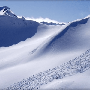 CMH Kootenay Heli Skiing tracks