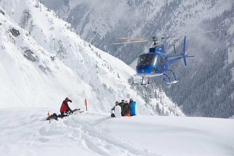 best heli skiing in canada, canada heli skiing