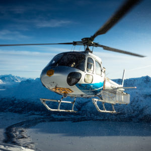 chugach powder guides helicopter, alaska helicopter skiing chopper