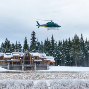 northern escape skeena river lodge, elite northern escape heliskiing helicopter