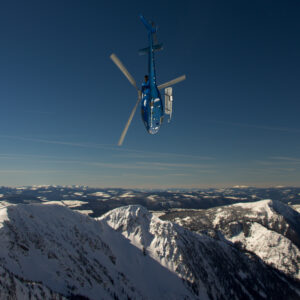 Kingfisher Heli Skiing, Kingfisher Heli-Skiing chopper diving