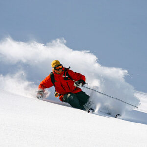 tlh cold smoke single skier